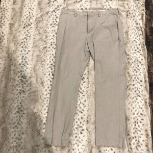 Old navy Striped khaki slacks